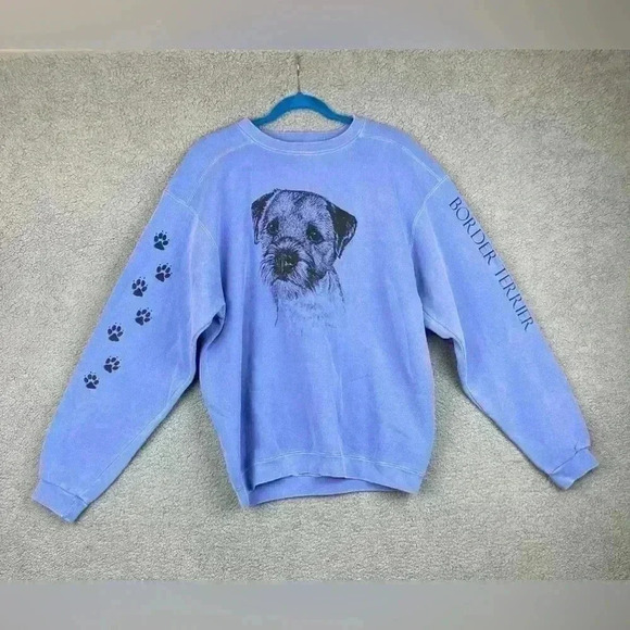 Authentic Pigment Blue Sweatshirt Size L Mens - Picture 1 of 7